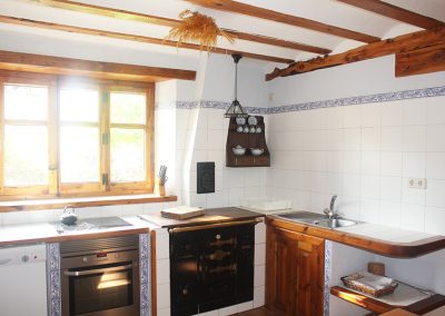 Casa rural cocina en Prádena