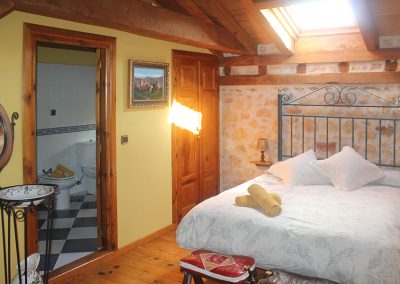 Dormitorio 2 casa rural el covanchón